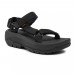 TEVA W HURRICANE 1131270-BLK  ΓΥΝΑΙΚΕΙΟ ΣΑΝΔΑΛΙ Flatforms ΜΑΥΡΟ